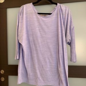 Chico’s size 3 long sleeve blouse soft fabric